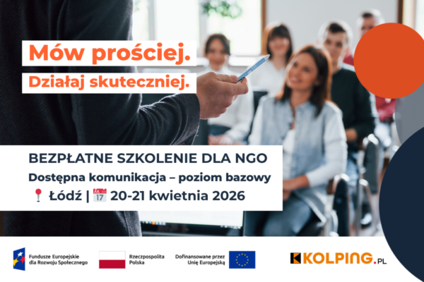 plakat z zaproszeniem do udziału w szkoleniu bazowym